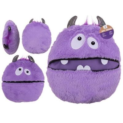 Plush cushion, Zippy Friends, purple,