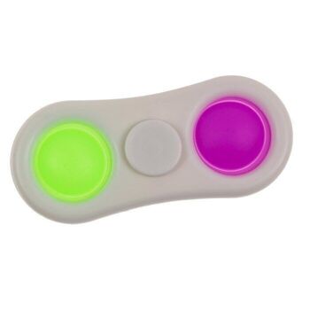 Pop Toy Fidget Spinner, ovale, environ 9 x 4 cm, 3