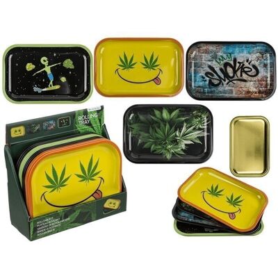 Rolling tray II, approx. 18 x 14 x 1.5 cm