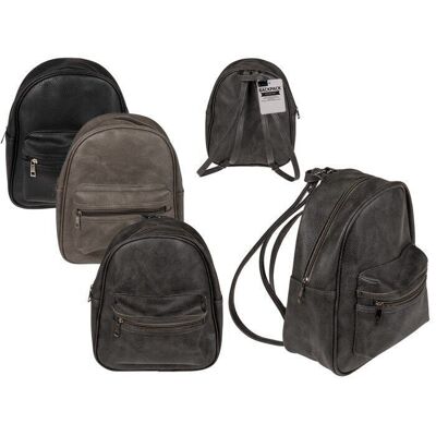 backpack with front pocket, approx. 28 x 23 cm,