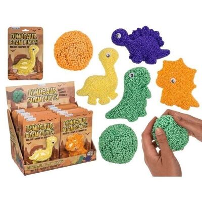 Foam putty, dinosaur, approx. 6g,