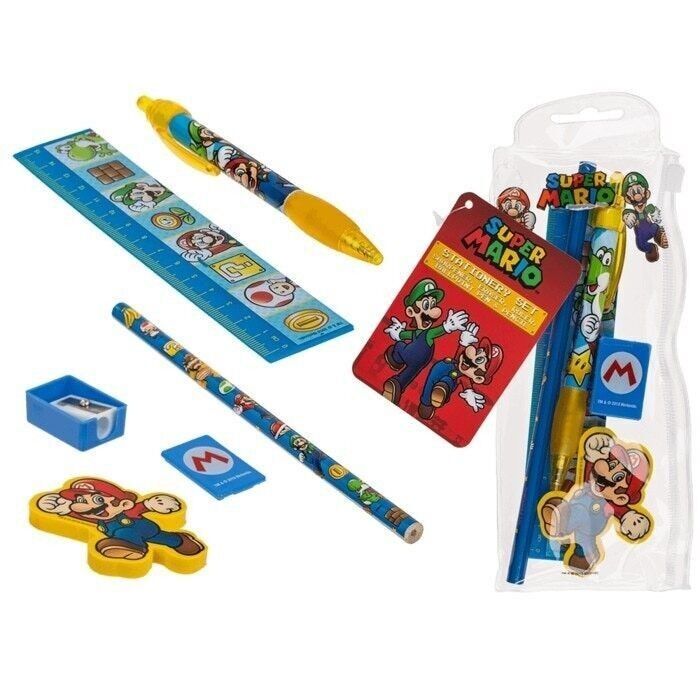 Schreib-Set, Super Mario Charakters,
