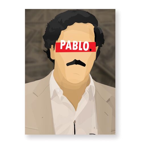 Affiche Pablo Escobar - 30X40 cm