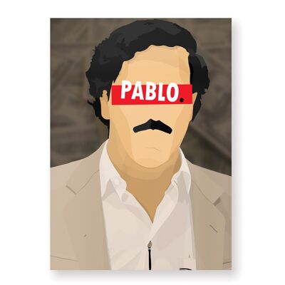 Poster Pablo Escobar - 30X40 cm