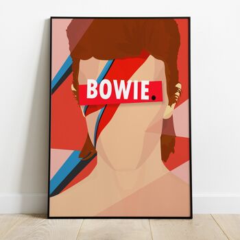 Affiche David Bowie - 30X40 cm 2