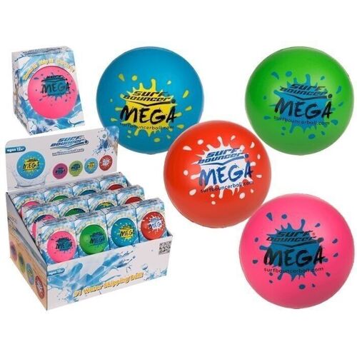 Soft-Springball, Surf Bouncer - Mega, ca. 8,5 cm,