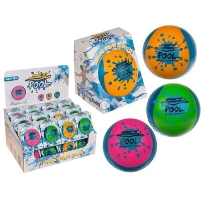 Soft bouncing ball, Surf Bouncer - Pool, approx. 7 cm,