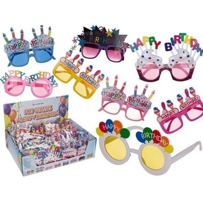 fun glasses, happy birthday,