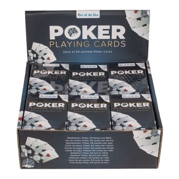 cartes à jouer, poker, 54 cartes par main, 2