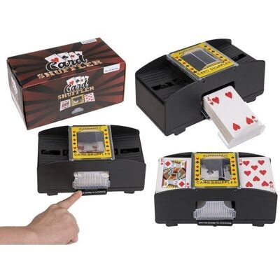 playing card shuffler, approx. 21 x 11.5 x 9.5 cm,