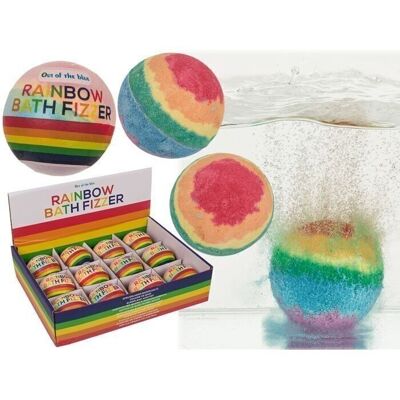Fizzy Bath Ball, Rainbow, Pride,