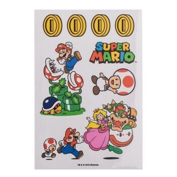 Ensemble d'autocollants, Super Mario (Royaume Champignon), 4