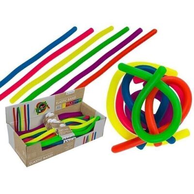 Cordón elástico, colores, 28 cm aprox.