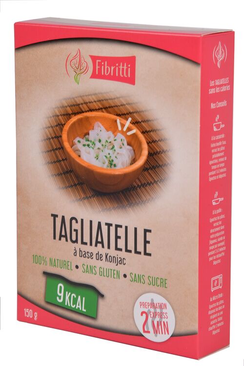 Pâtes - tagliatelles de konjac - sans gluten