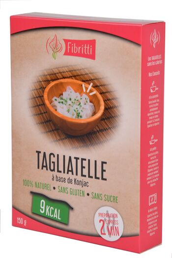 Pâtes - tagliatelles de konjac - sans gluten 1