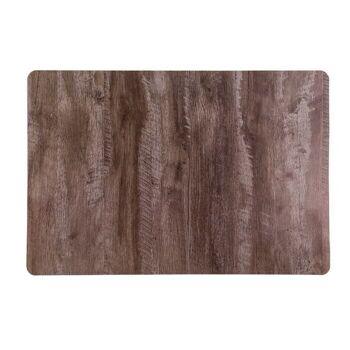 Set de table, aspect bois naturel, environ 43,5 x 28,5 cm 3