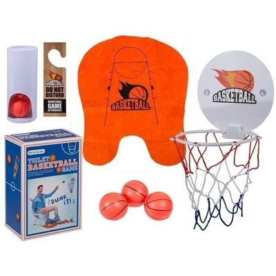 Toilet basketball set, 7 pieces, approx. 26 cm,