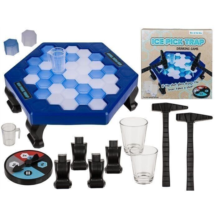 gioco del bere, blocco di ghiaccio, gioco da 49 pezzi,