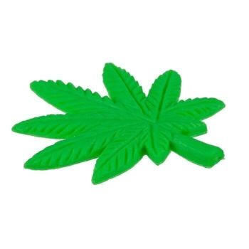 Feuille de cannabis en croissance, environ 5 x 5,5 cm, 9