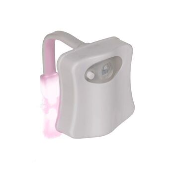 Veilleuse LED WC avec détecteur de mouvement, 4