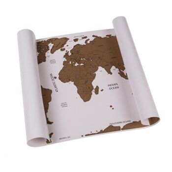 Carte du monde à gratter, environ 42 x 30 cm 3