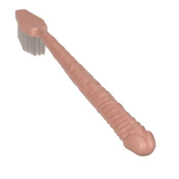 Brosse à dents, pénis, environ 18 cm, 10