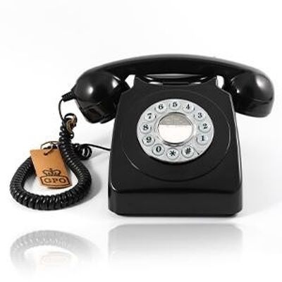 Gpo 746 Telefon mit schwarzer grüner Taste