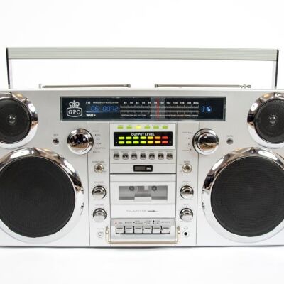 Boombox Gpo Brooklyn Silberblau