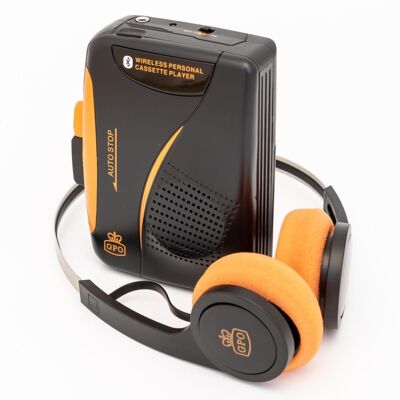 Reproductor Casetes GPO Bluethooth Negro