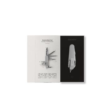 Couteau Multitool Society Paris Argent