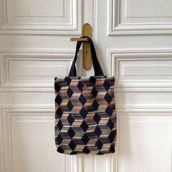 Sac Vivien en tweed