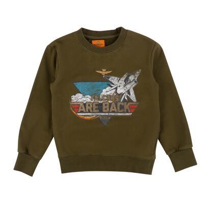 SWEATSHIRT MAVERIK OLIVE GREEN