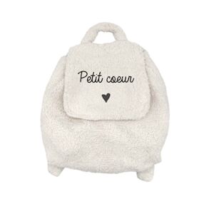 Sac à dos personnalisable sherpa petit "coeur noir" symbole petit coeur