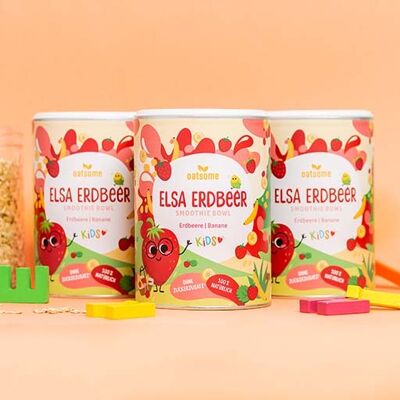 KIDS - Elsa Erdbeer's Smoothie Bowl - 3 Dosen