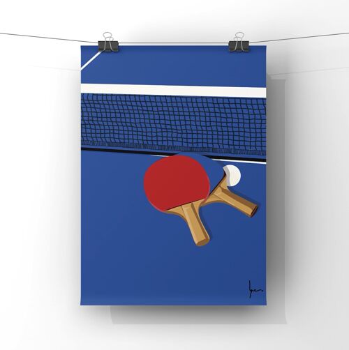 AFfiche Ping Pong