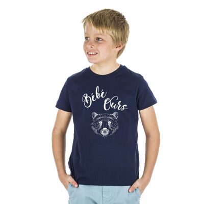 BABY LA NOSTRA T-SHIRT BLU MARINO ragazzo