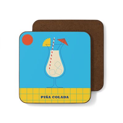 Pina Colada Cocktail Coaster