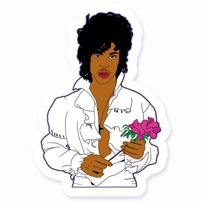 1980s Stylee Prince Sticker