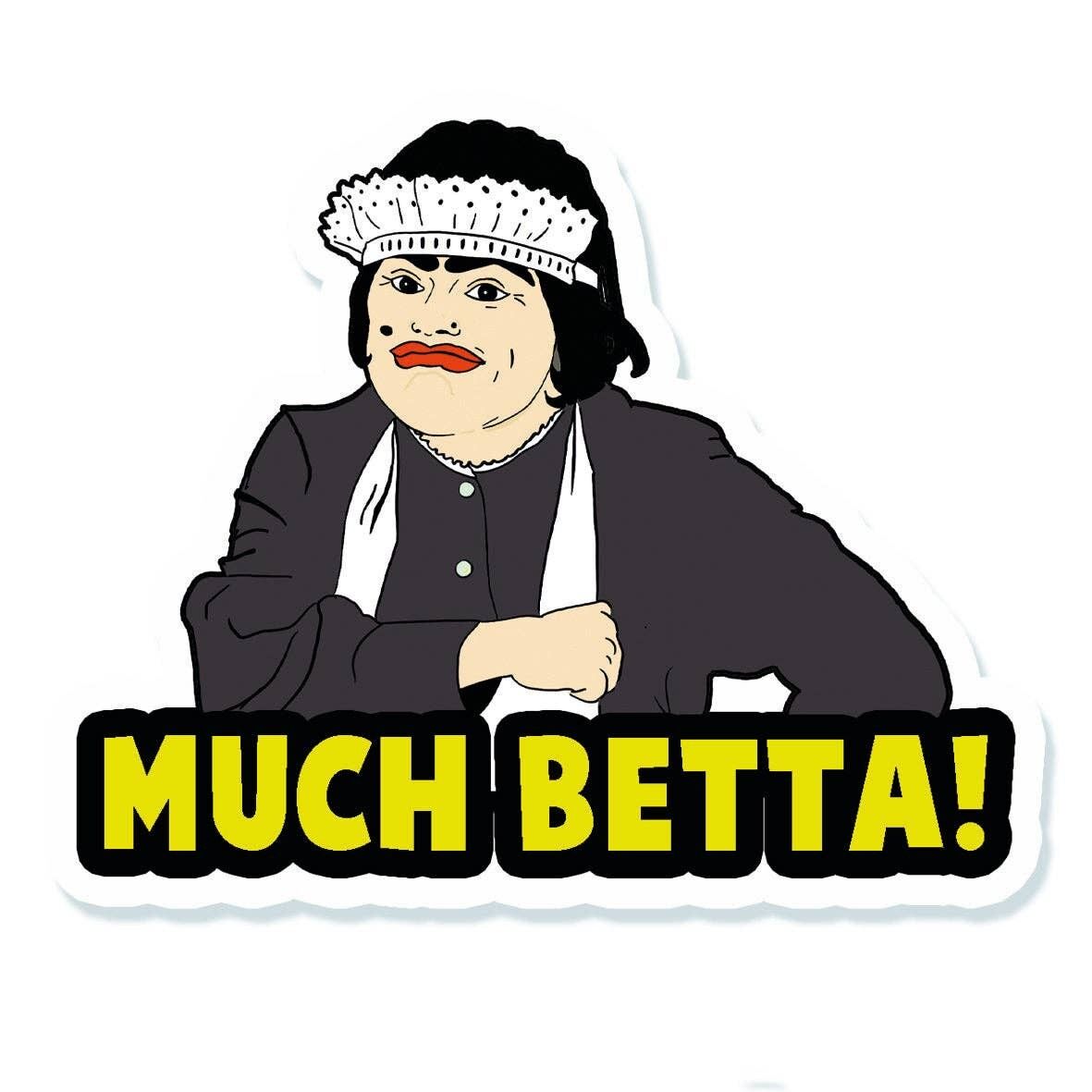 Adesivo in vinile Baga Chipz Much Betta (confezione da 3)