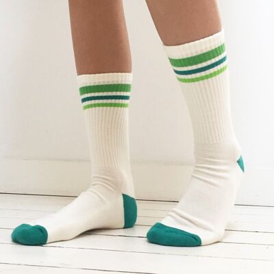 Billy-Socken 36-41 und 42-46, hergestellt in Frankreich und in Solidarität mit der Marke Bonpied