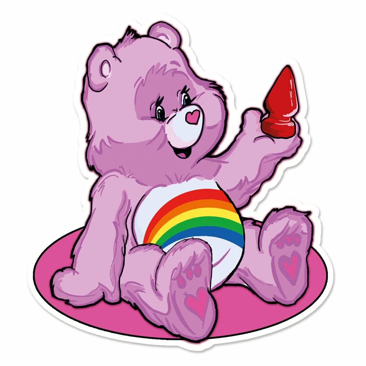 Adesivo in vinile Bum-A-Lot Orso (confezione da 3)