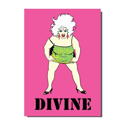 Divine John Waters Grußkarte (6 Stück)