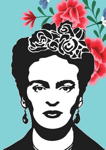 Carte Frida Kahlo (lot de 6) 2