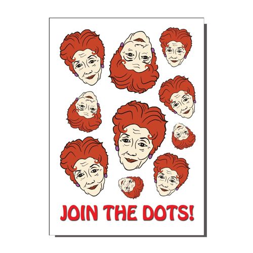 Join The Dots Greetings Card  (pack of 6)