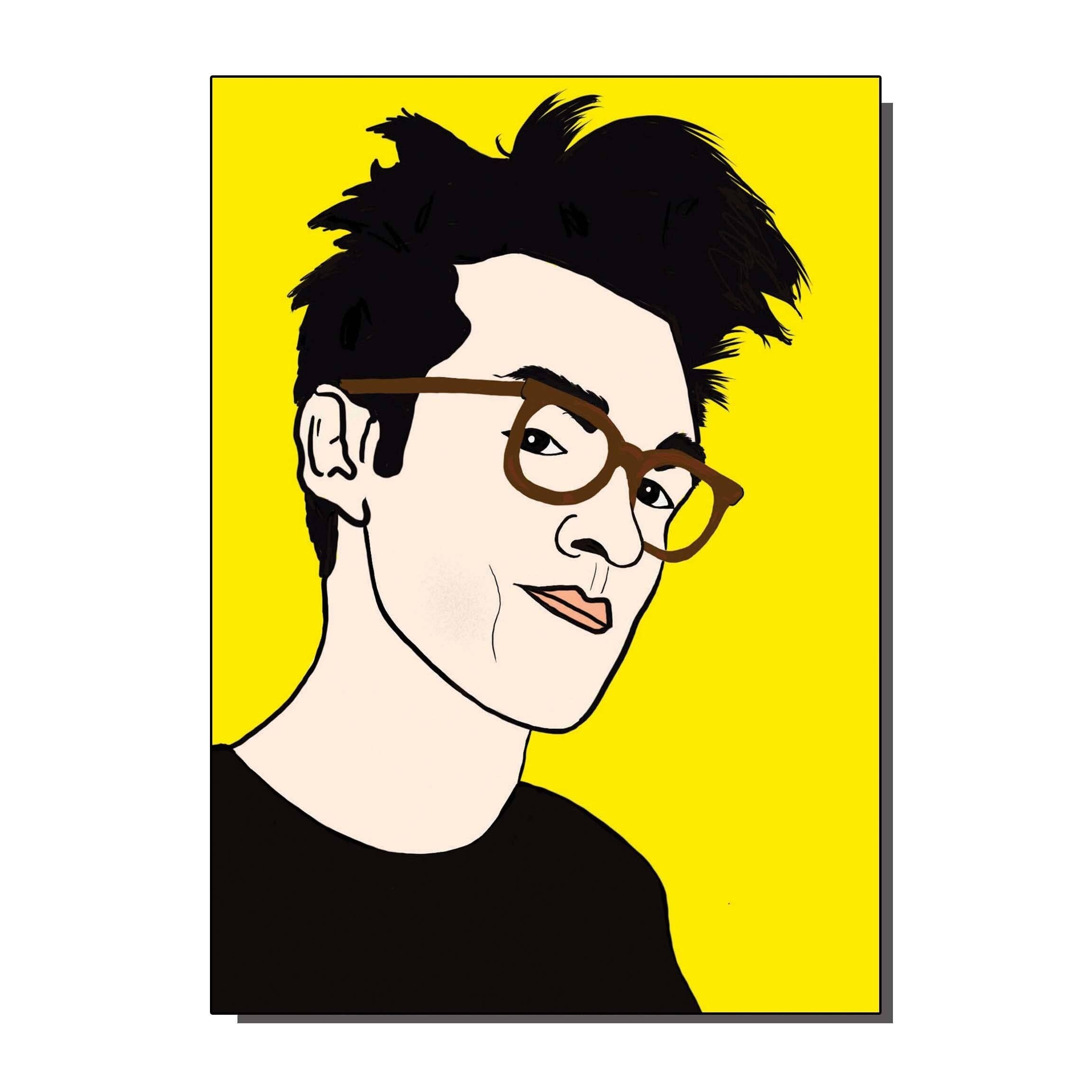 Confezione da 6 biglietti d'auguri Morrissey This Charming Man