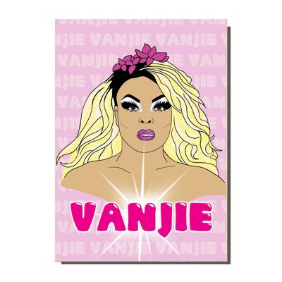 Miss Vanjie Drag Greetings Card