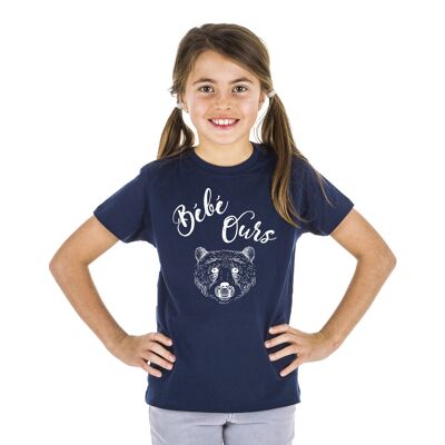 CAMISETA NAVY BABY BEAR niña