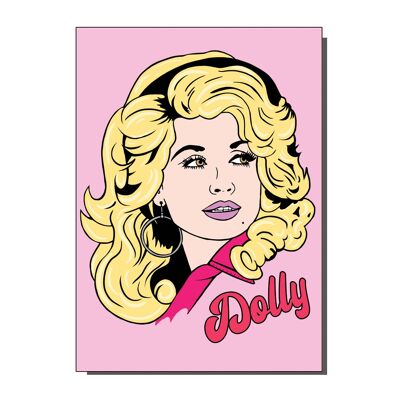 Dolly Greetings Card (pack of 6)