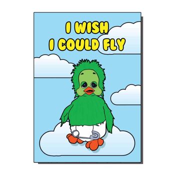 Carte de vœux I Wish I Could Fly (lot de 6)