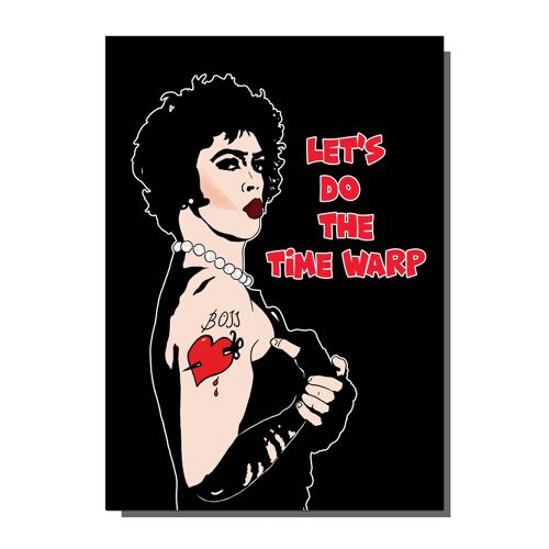 Rocky Horror The Time Warp Greetings Card (pack of 6)